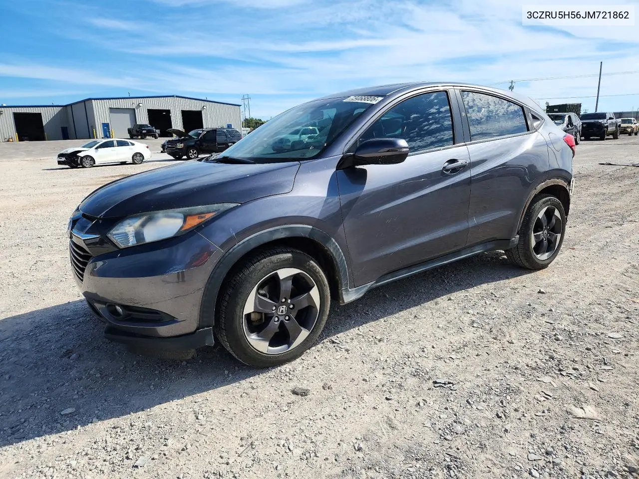 HONDA HR-V 2018, VIN 3CZRU5H56JM721862