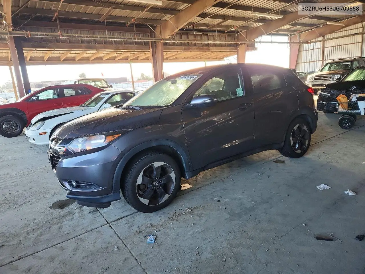 HONDA HR-V 2018, VIN 3CZRU6H53JG709558