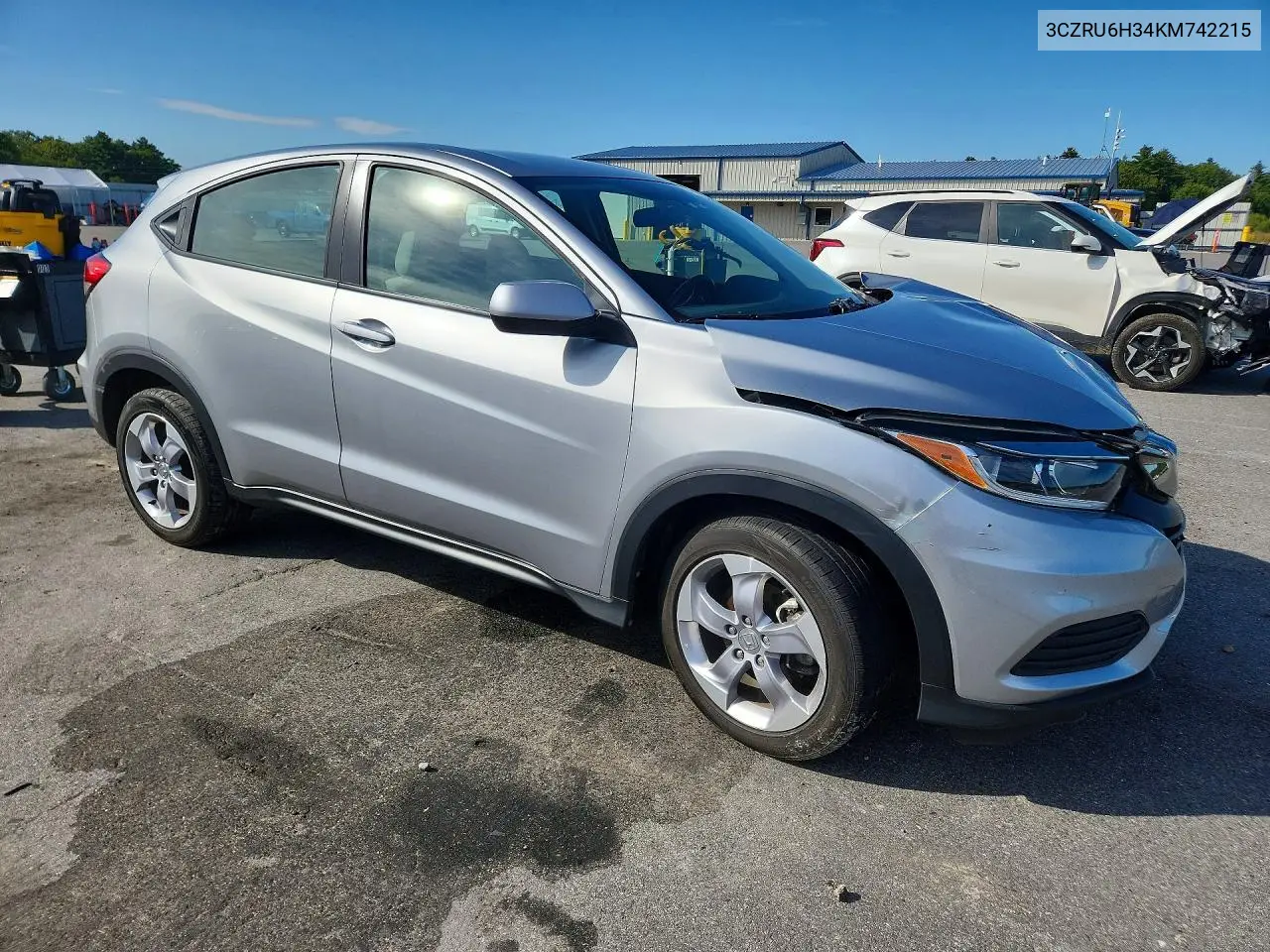 2019 HONDA HR-V VIN 3CZRU6H34KM742215 — фото 4