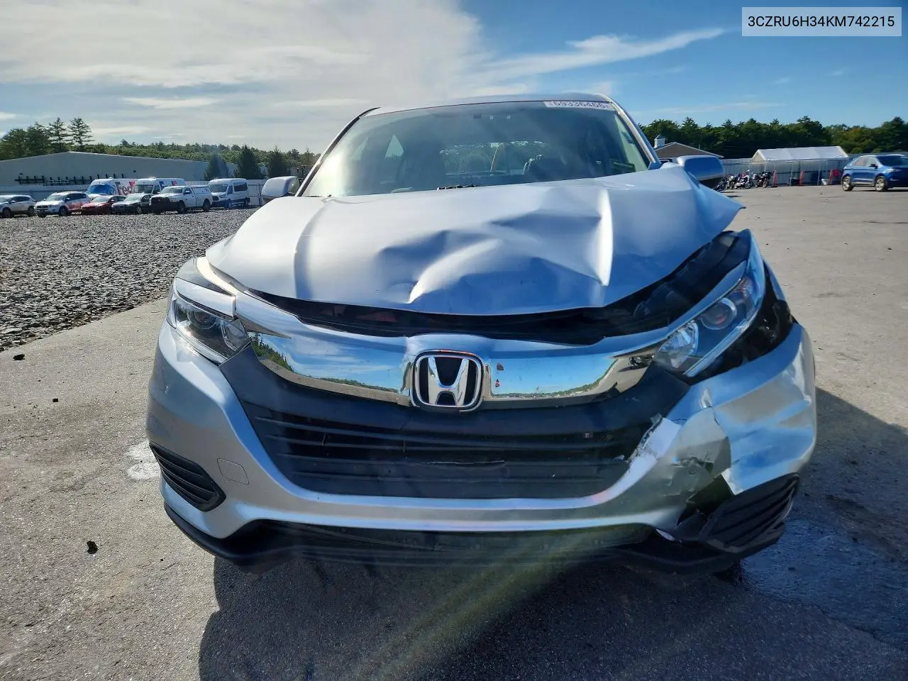2019 HONDA HR-V VIN 3CZRU6H34KM742215 — фото 5