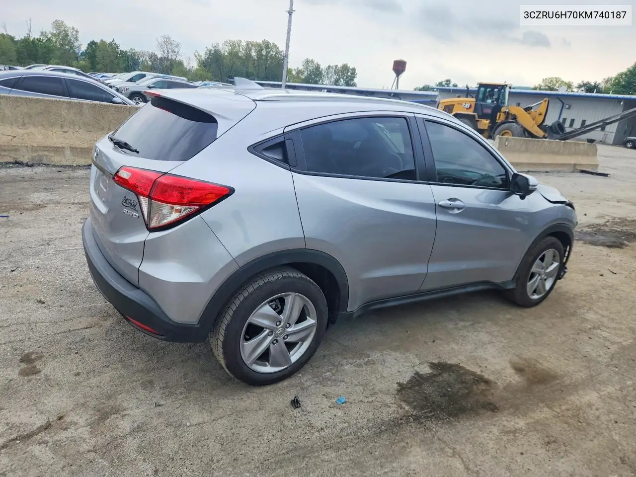 2019 HONDA HR-V VIN 3CZRU6H70KM740187 — фото 3