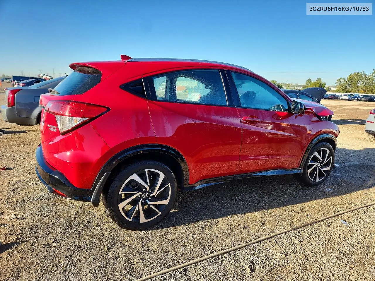 2019 HONDA HR-V VIN 3CZRU6H16KG710783 — фото 3