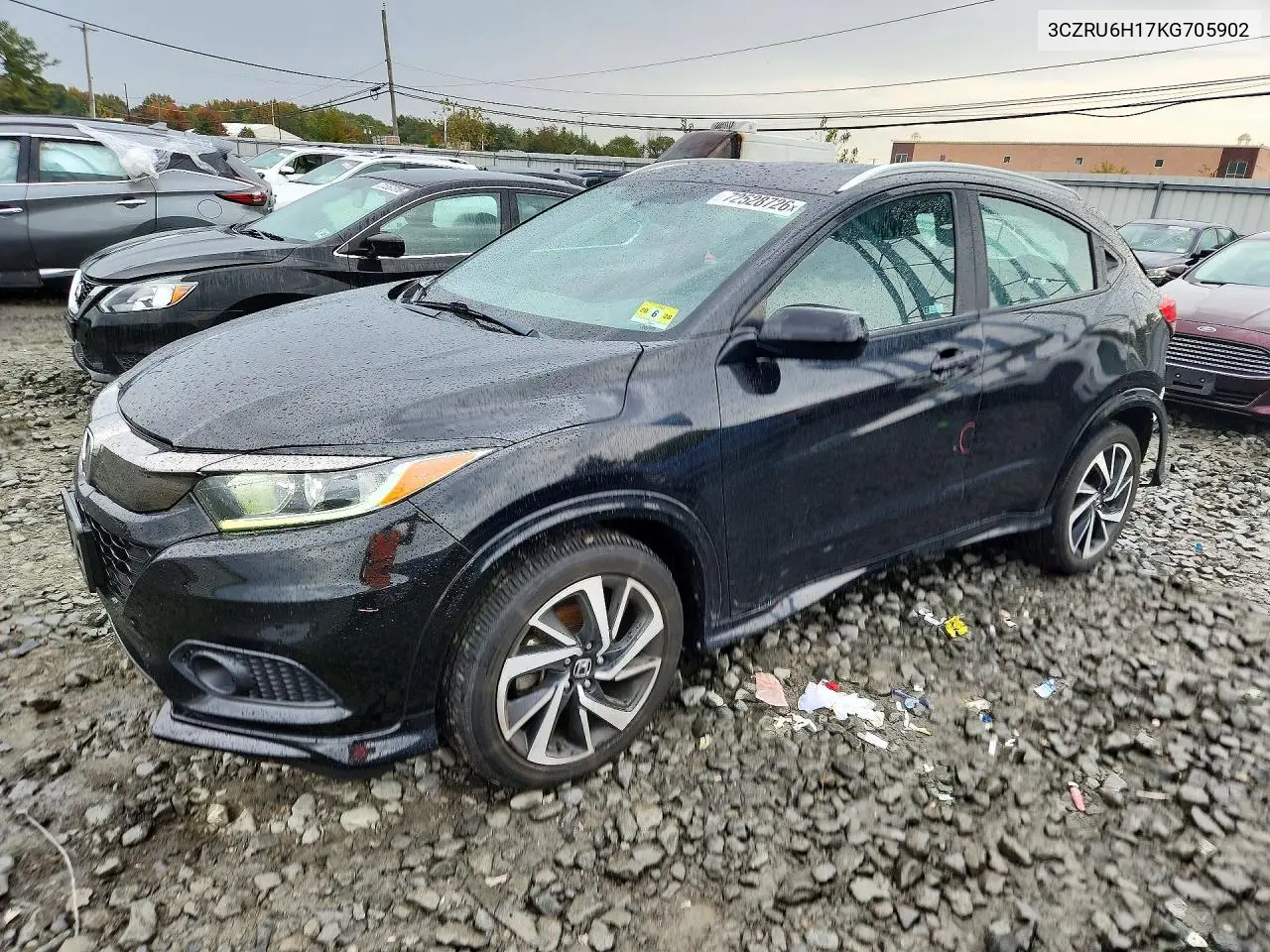 HONDA HR-V 2019, VIN 3CZRU6H17KG705902