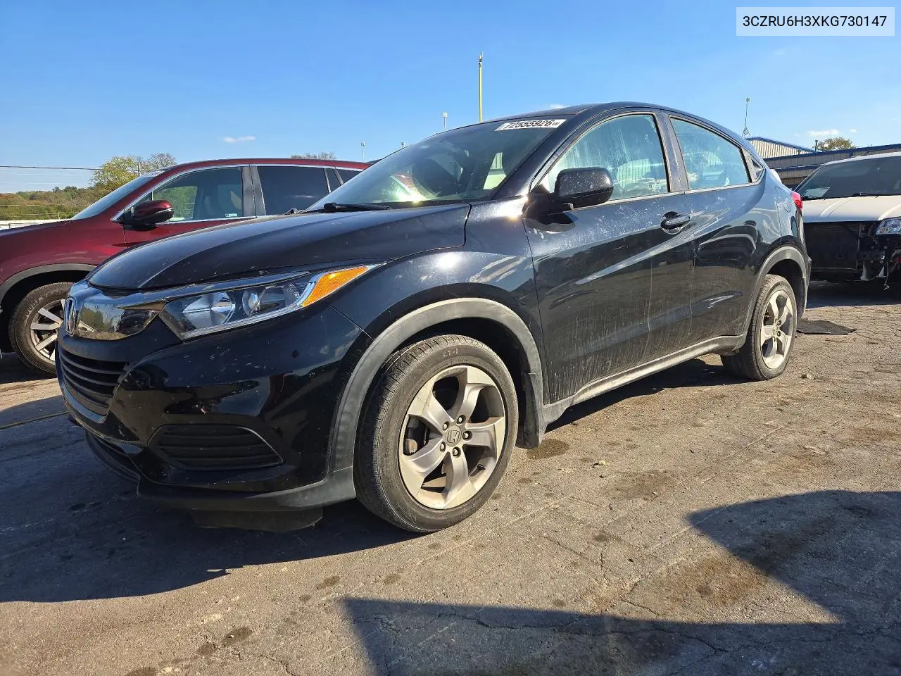 HONDA HR-V 2019, VIN 3CZRU6H3XKG730147