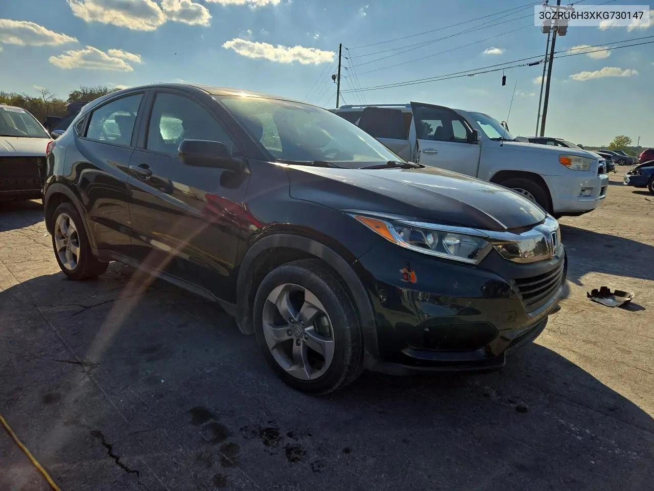 2019 HONDA HR-V VIN 3CZRU6H3XKG730147 — фото 4