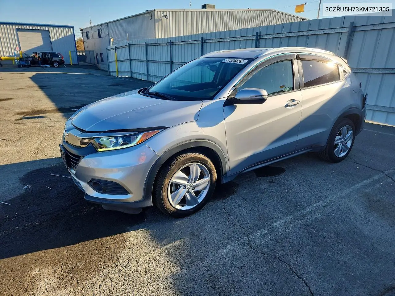 HONDA HR-V 2019, VIN 3CZRU5H73KM721305