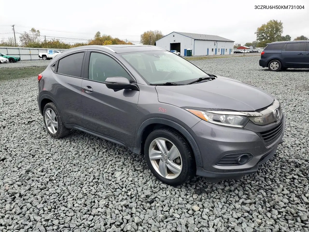 2019 HONDA HR-V VIN 3CZRU6H50KM731004 — фото 4