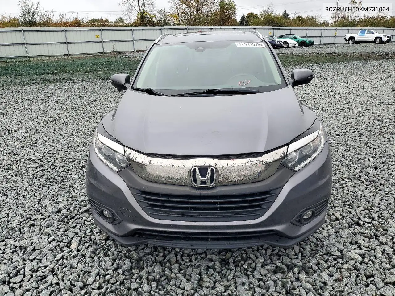 2019 HONDA HR-V VIN 3CZRU6H50KM731004 — фото 5