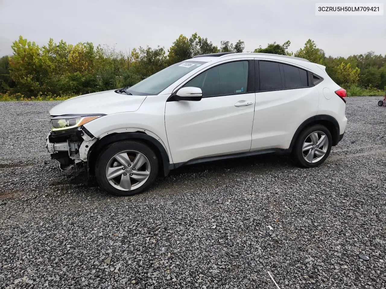 HONDA HR-V 2020, VIN 3CZRU5H50LM709421