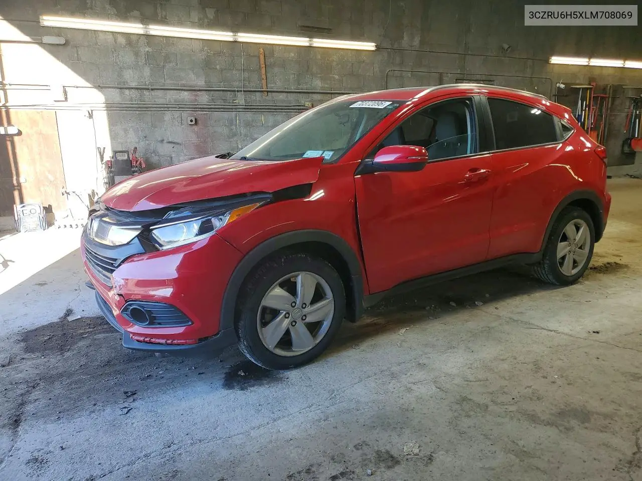HONDA HR-V 2020, VIN 3CZRU6H5XLM708069