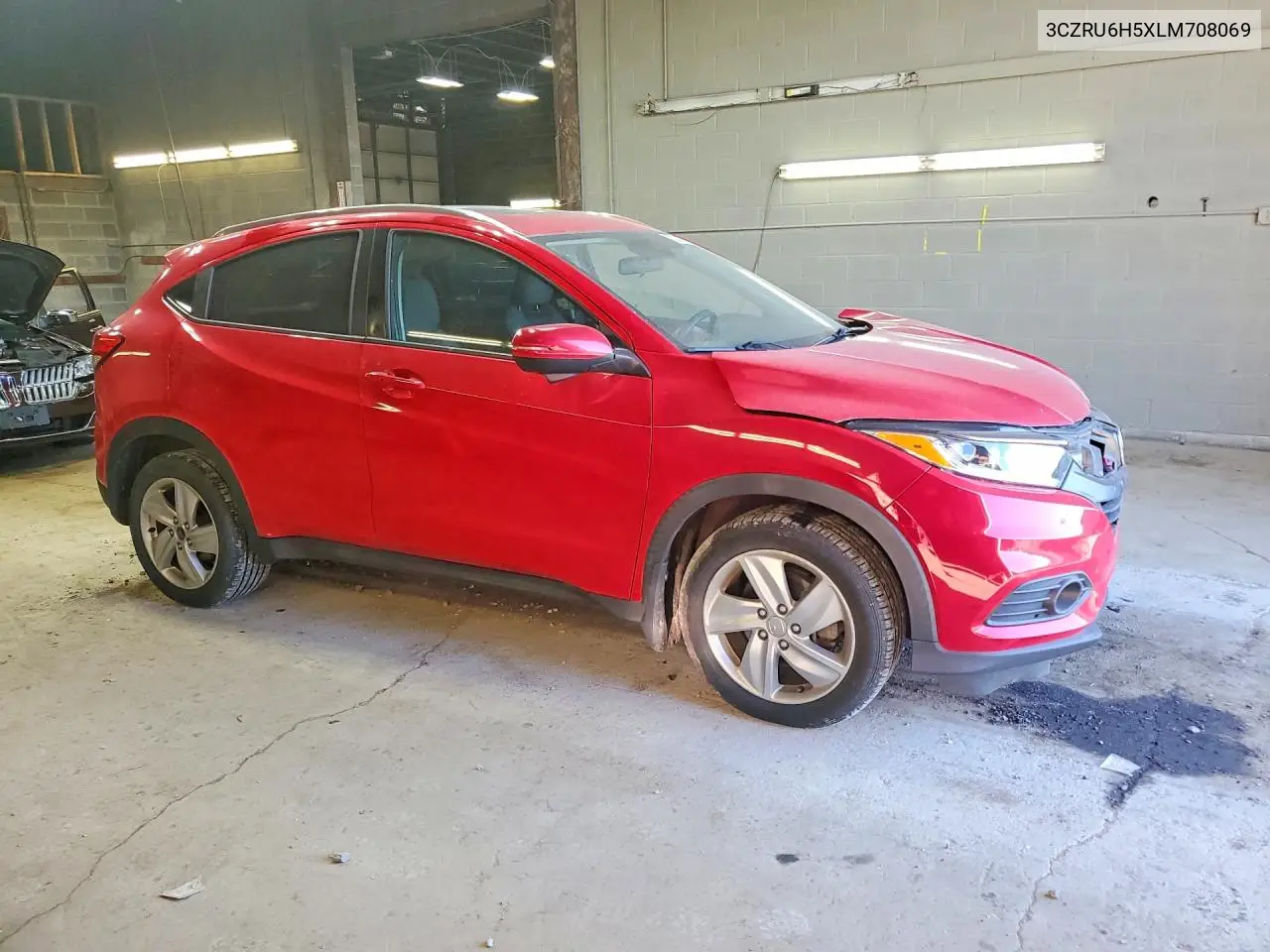 2020 HONDA HR-V VIN 3CZRU6H5XLM708069 — фото 4