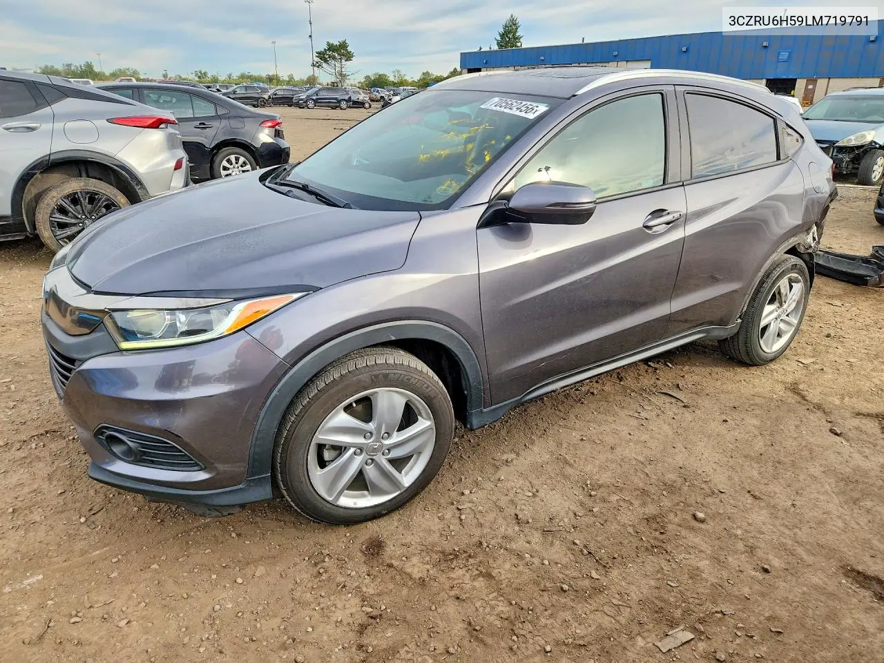 HONDA HR-V 2020, VIN 3CZRU6H59LM719791
