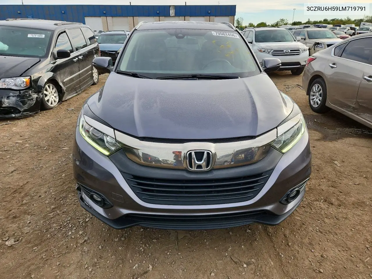 2020 HONDA HR-V VIN 3CZRU6H59LM719791 — фото 5