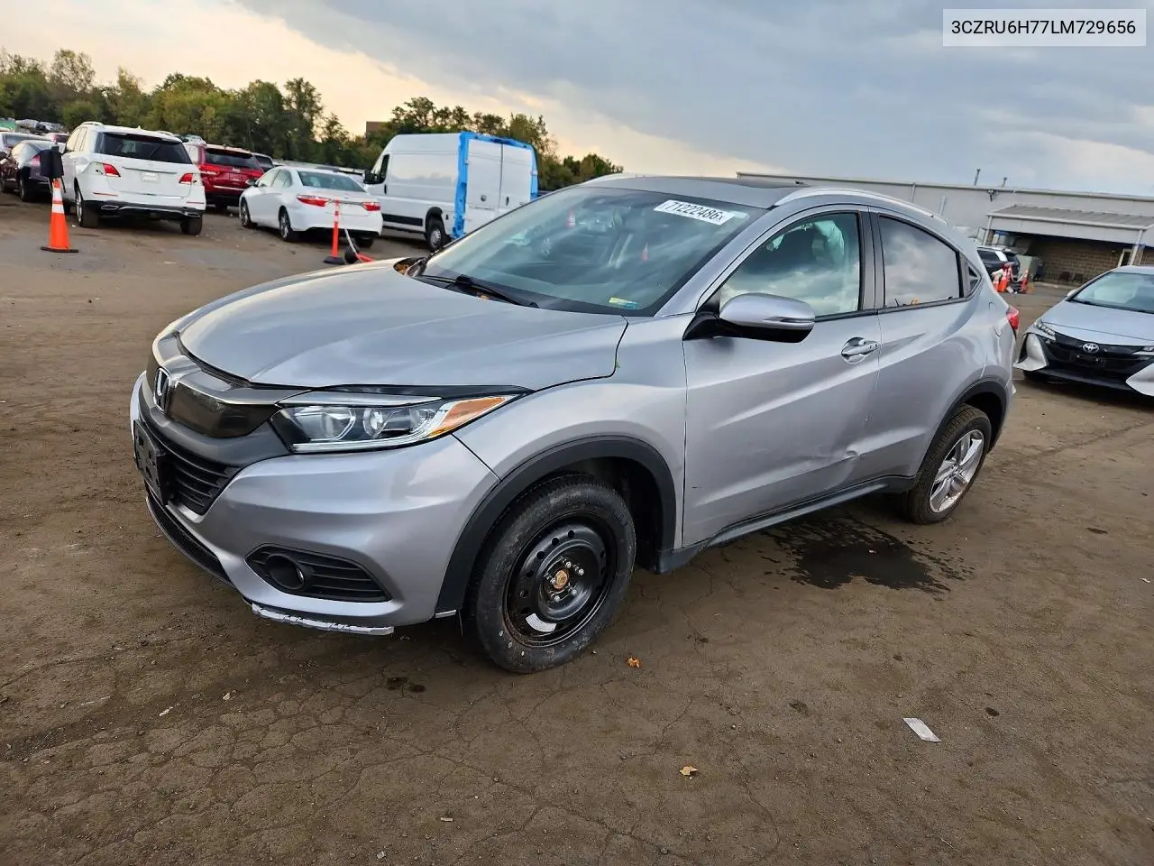 HONDA HR-V 2020, VIN 3CZRU6H77LM729656