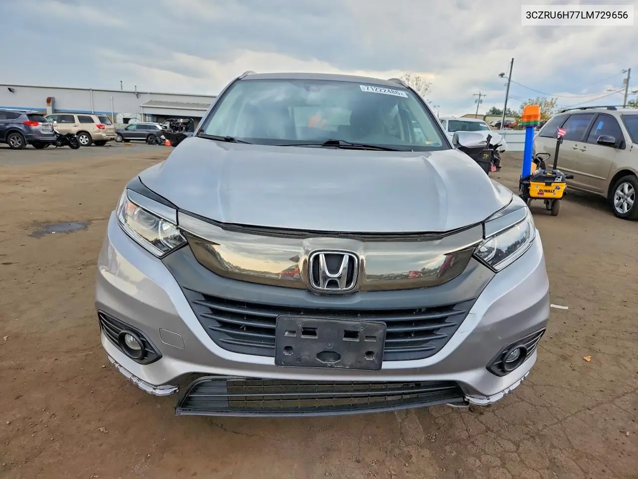 2020 HONDA HR-V VIN 3CZRU6H77LM729656 — фото 5