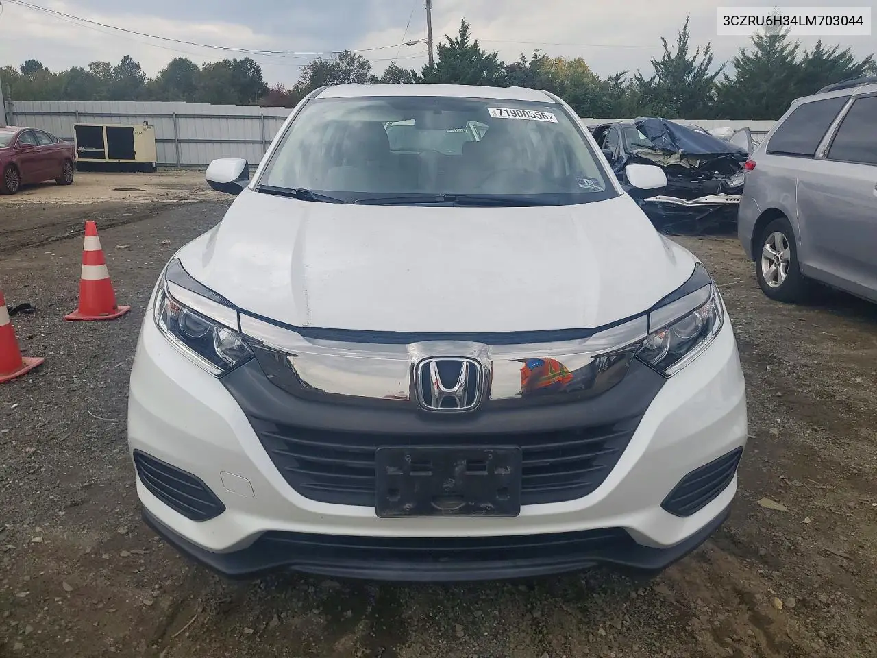 2020 HONDA HR-V VIN 3CZRU6H34LM703044 — фото 5