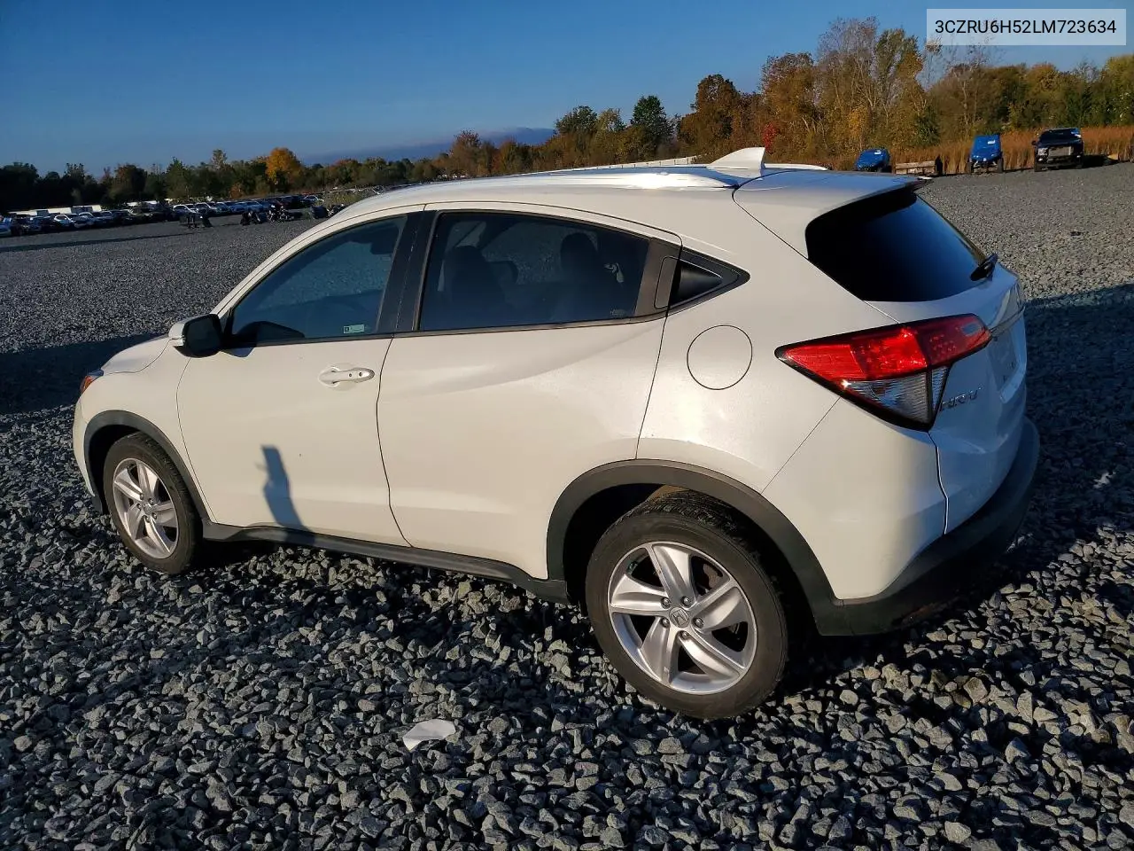 2020 HONDA HR-V VIN 3CZRU6H52LM723634 — фото 2