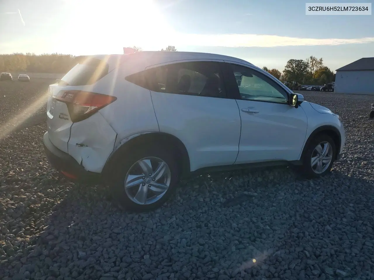 2020 HONDA HR-V VIN 3CZRU6H52LM723634 — фото 3