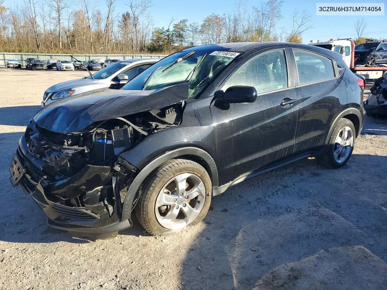 HONDA HR-V 2020, VIN 3CZRU6H37LM714054