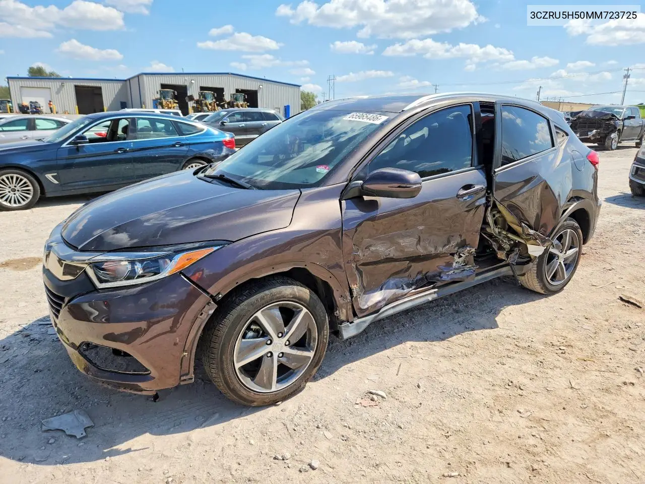 HONDA HR-V 2021, VIN 3CZRU5H50MM723725