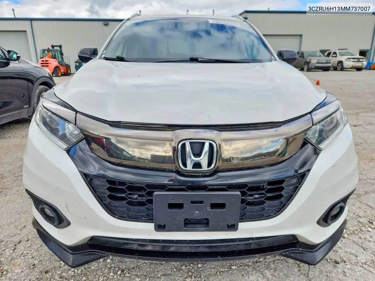 2021 HONDA HR-V VIN 3CZRU6H13MM737007 — фото 5