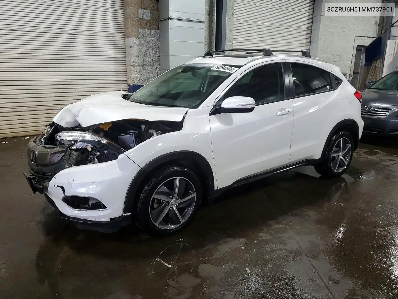 HONDA HR-V 2021, VIN 3CZRU6H51MM737901