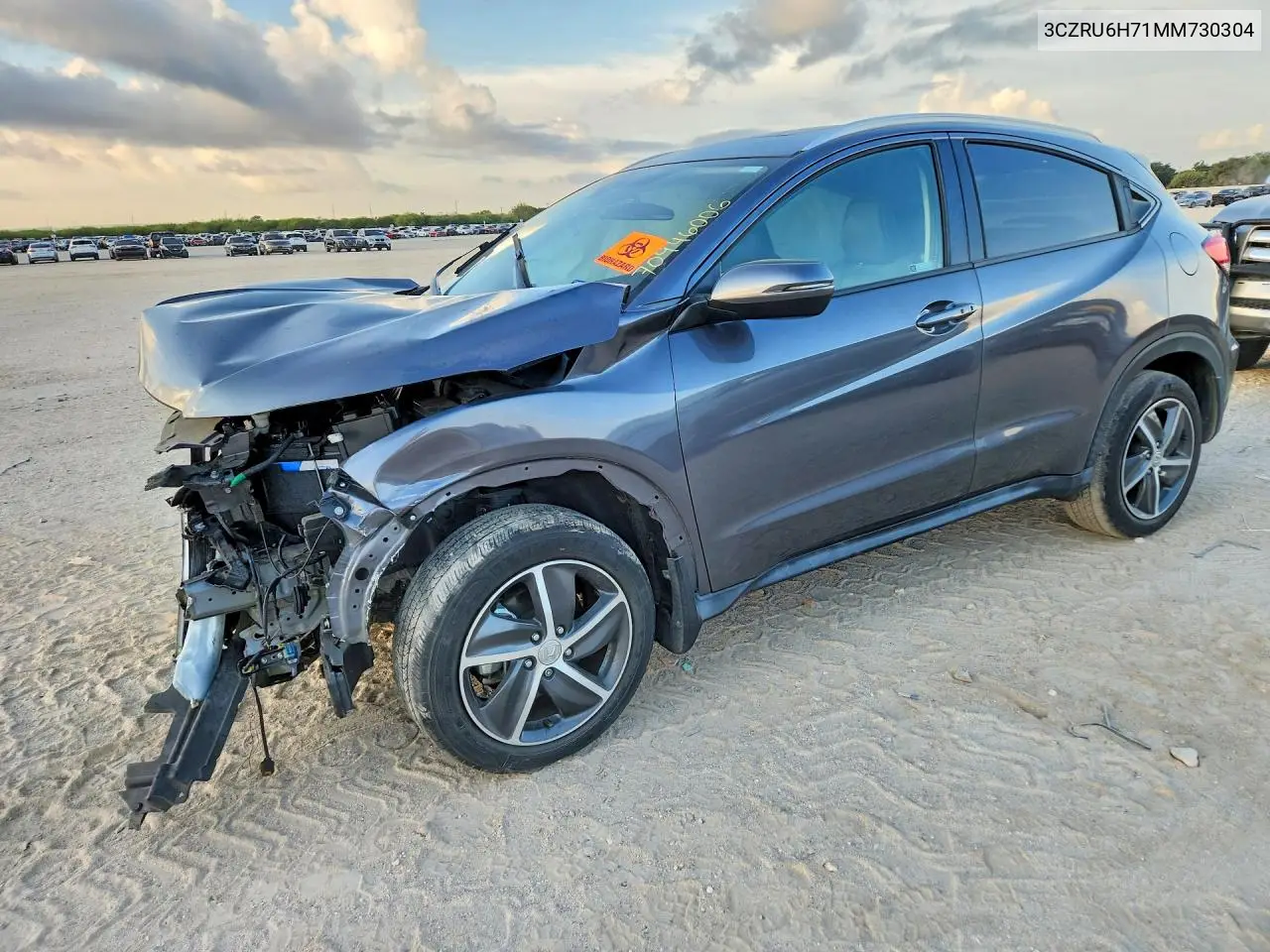 HONDA HR-V 2021, VIN 3CZRU6H71MM730304