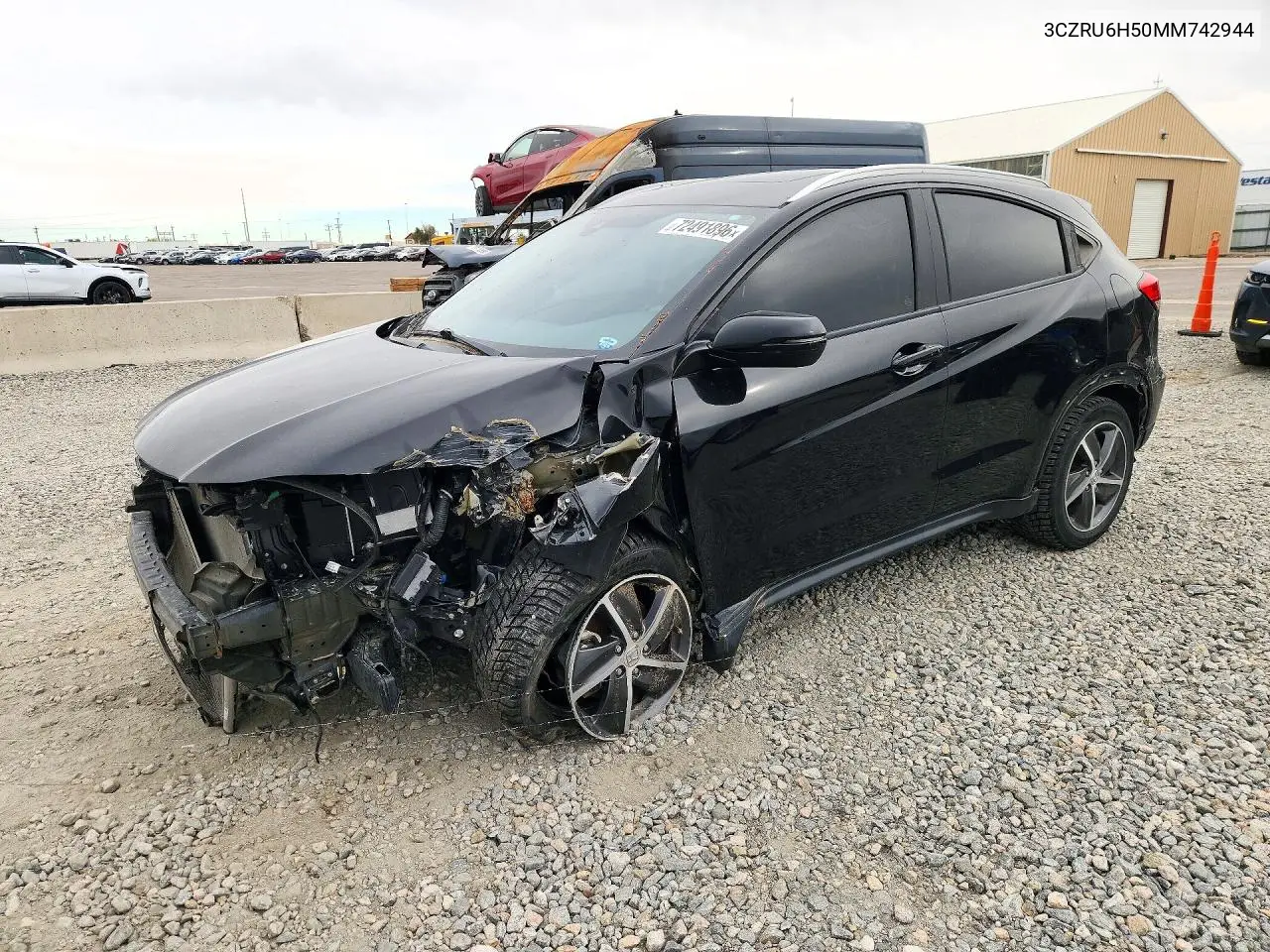 HONDA HR-V 2021, VIN 3CZRU6H50MM742944
