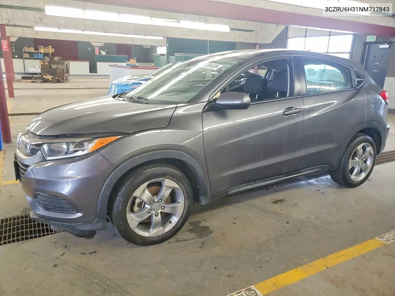 HONDA HR-V 2022, VIN 3CZRU6H31NM717843
