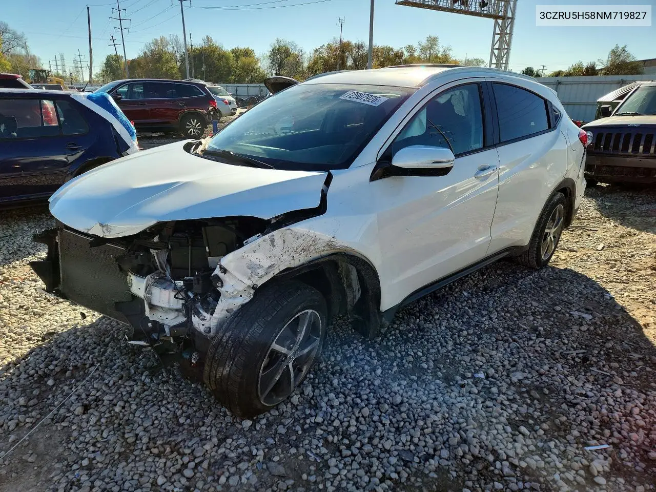 HONDA HR-V 2022, VIN 3CZRU5H58NM719827