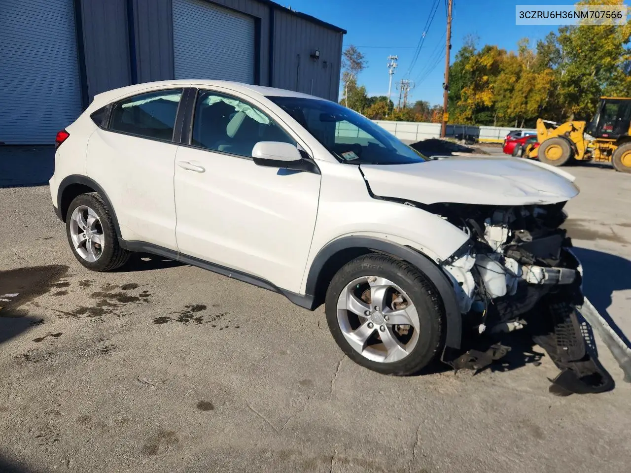 2022 HONDA HR-V VIN 3CZRU6H36NM707566 — фото 4
