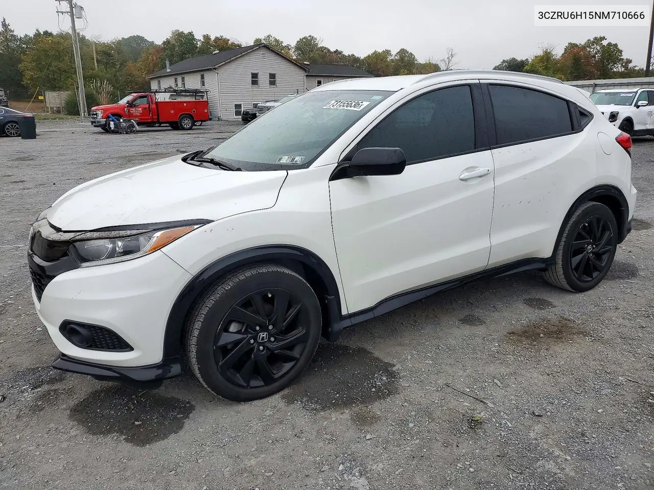 HONDA HR-V 2022, VIN 3CZRU6H15NM710666