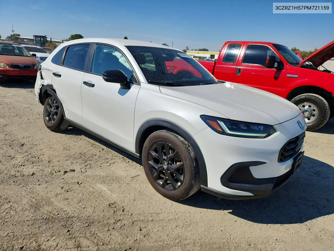 2023 HONDA HR-V VIN 3CZRZ1H57PM721159 — фото 4