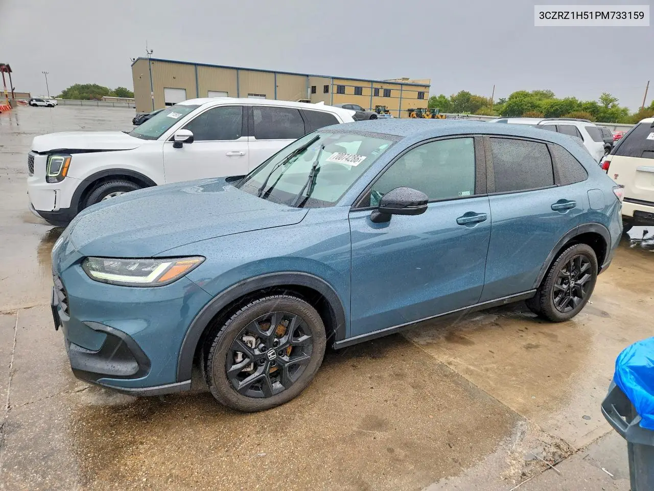 HONDA HR-V 2023, VIN 3CZRZ1H51PM733159