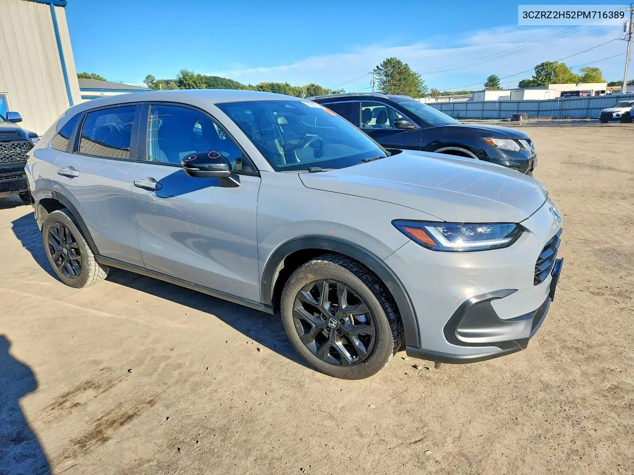 2023 HONDA HR-V VIN 3CZRZ2H52PM716389 — фото 4