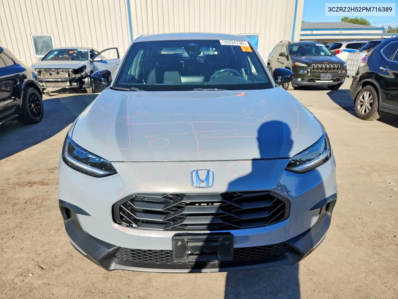 2023 HONDA HR-V VIN 3CZRZ2H52PM716389 — фото 5