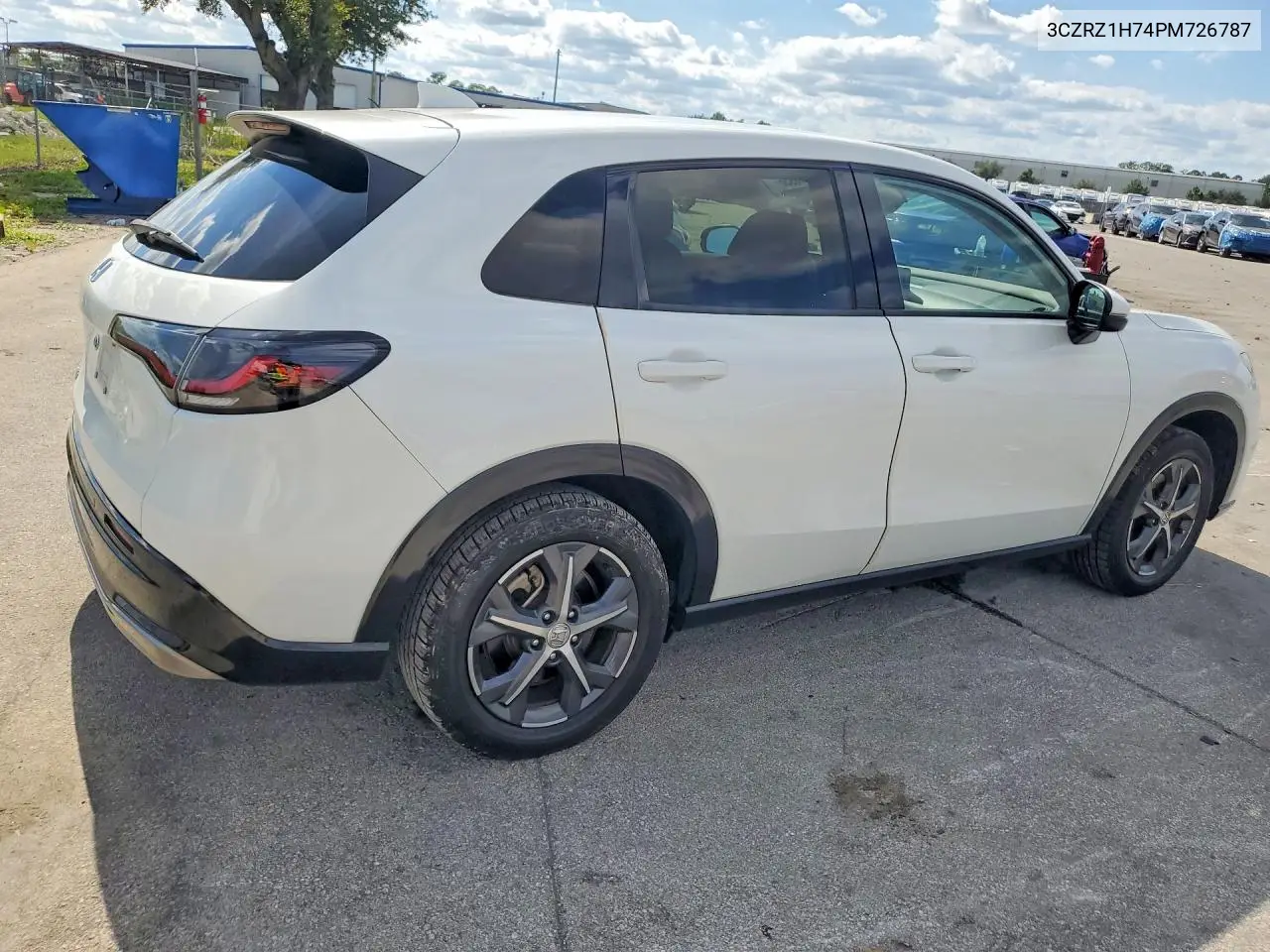 2023 HONDA HR-V VIN 3CZRZ1H74PM726787 — фото 3