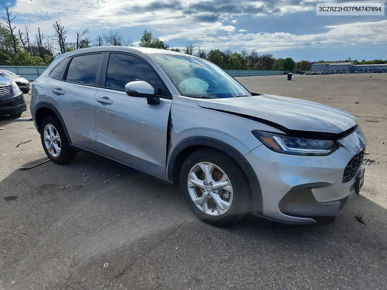 2023 HONDA HR-V VIN 3CZRZ2H37PM747894 — фото 4