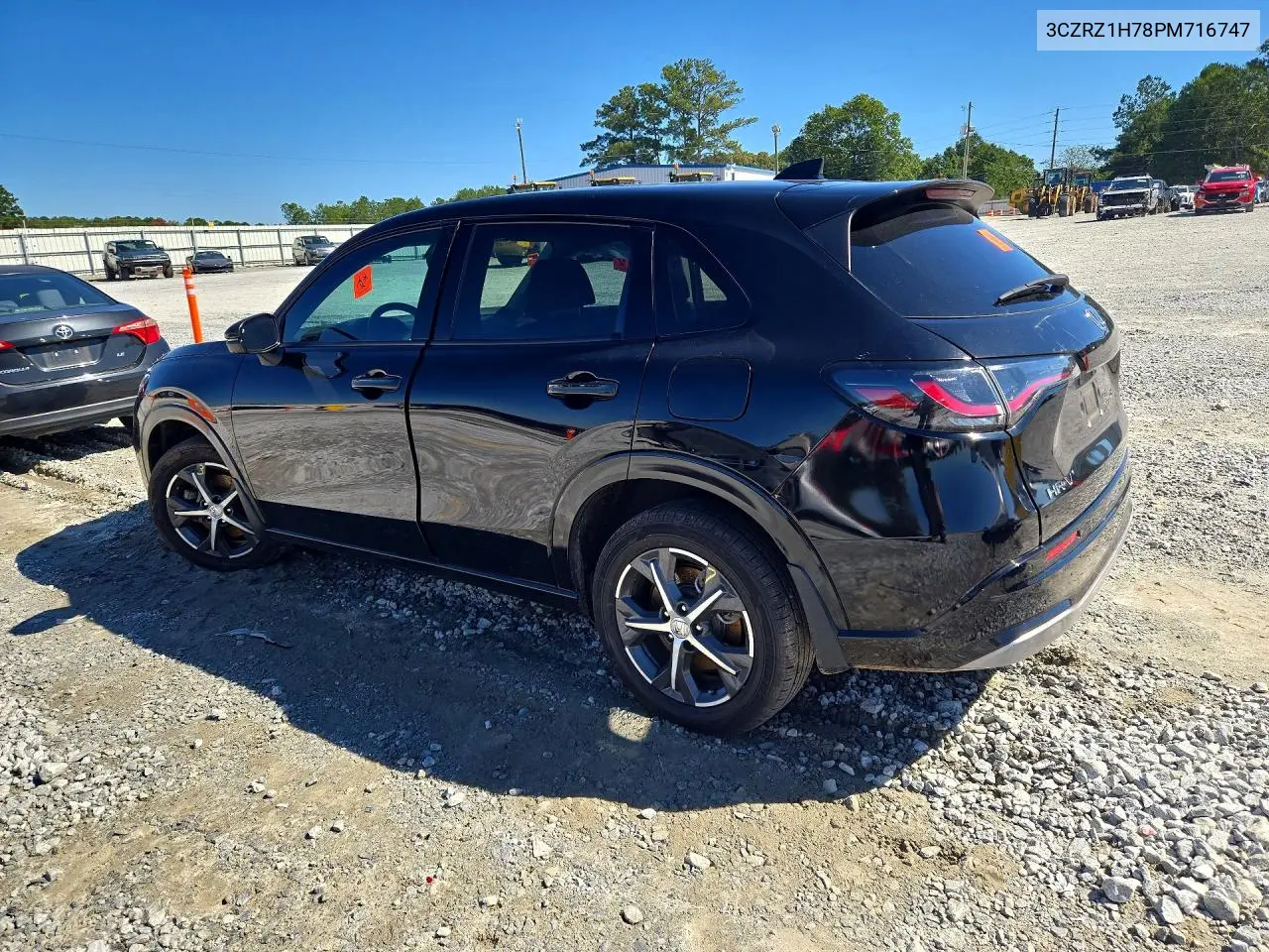 2023 HONDA HR-V VIN 3CZRZ1H78PM716747 — фото 2