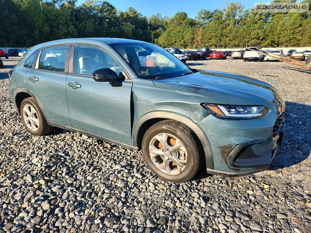 2023 HONDA HR-V VIN 3CZRZ2H30PM748143 — фото 4