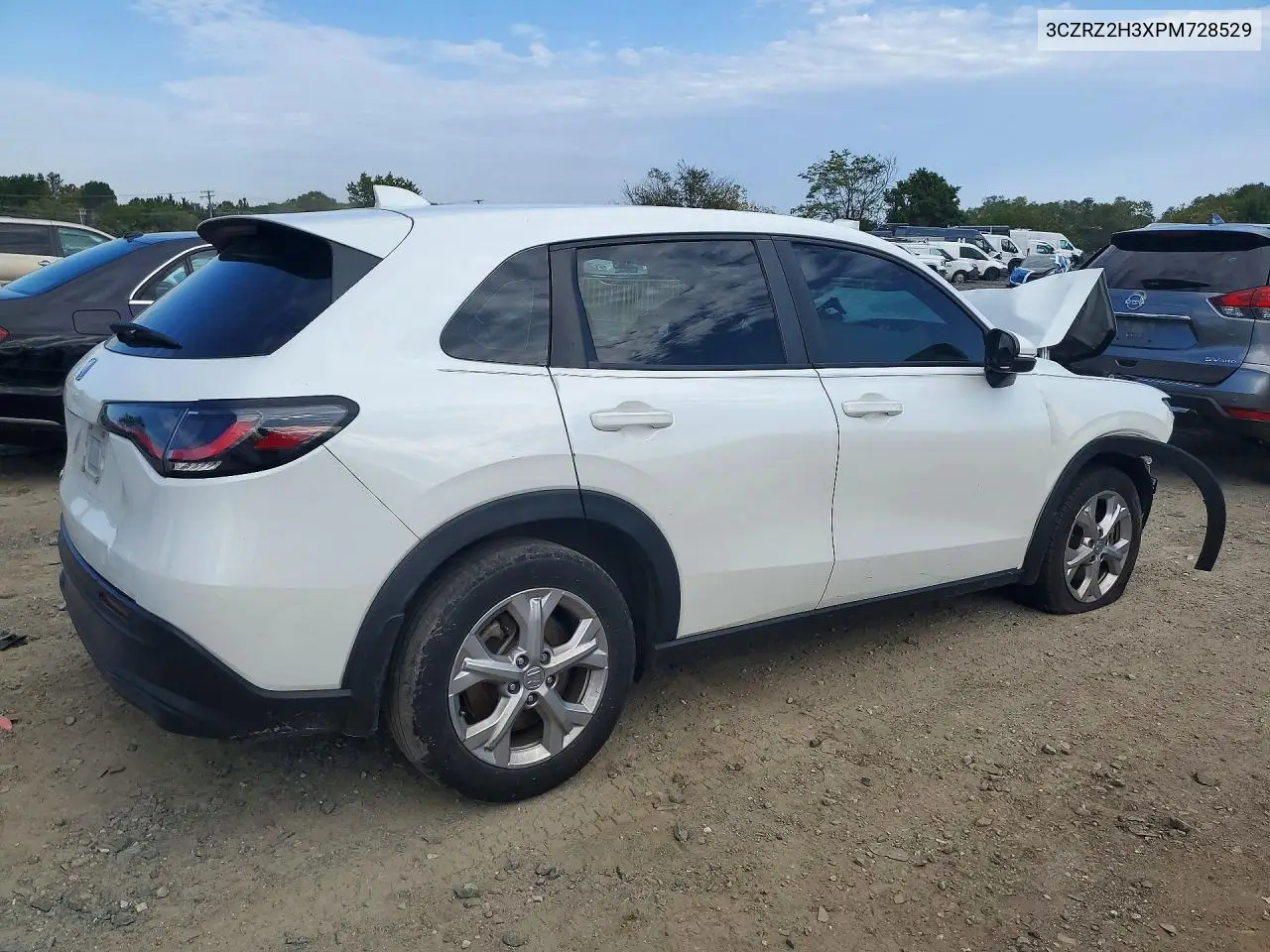 2023 HONDA HR-V VIN 3CZRZ2H3XPM728529 — фото 3