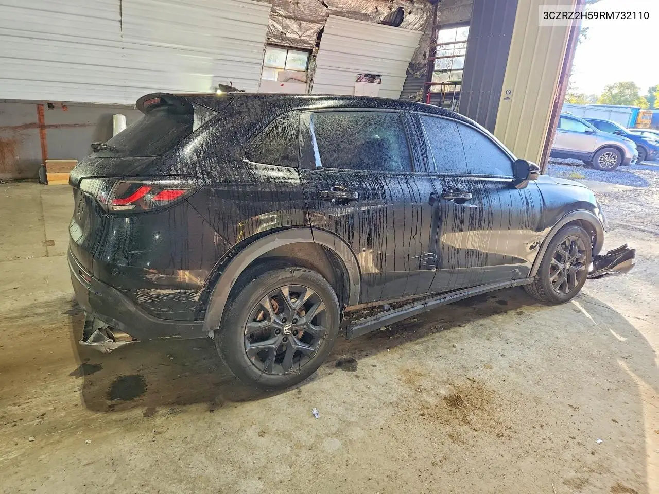 2024 HONDA HR-V VIN 3CZRZ2H59RM732110 — фото 3