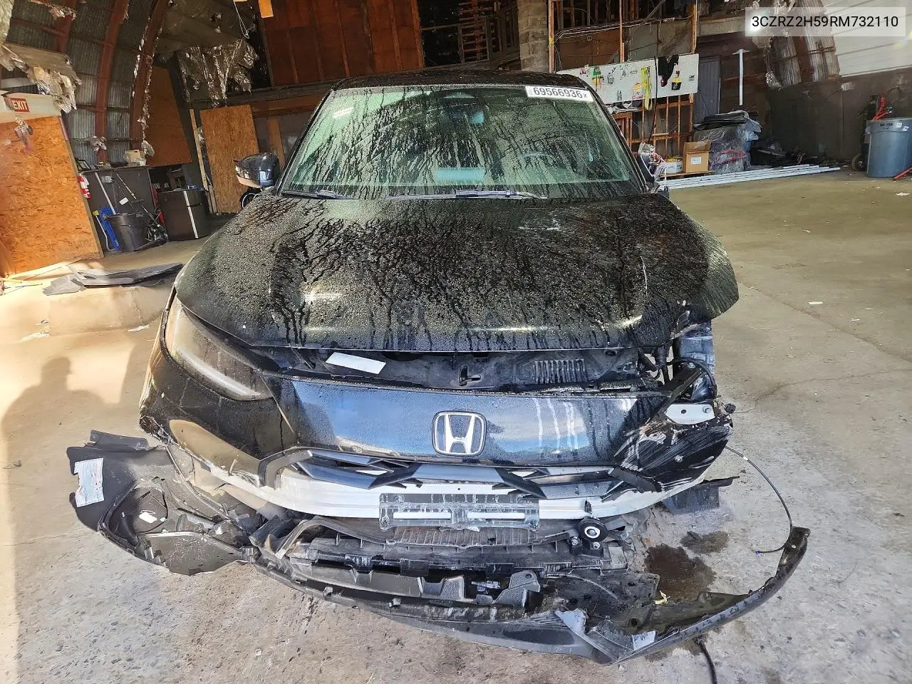 2024 HONDA HR-V VIN 3CZRZ2H59RM732110 — фото 5