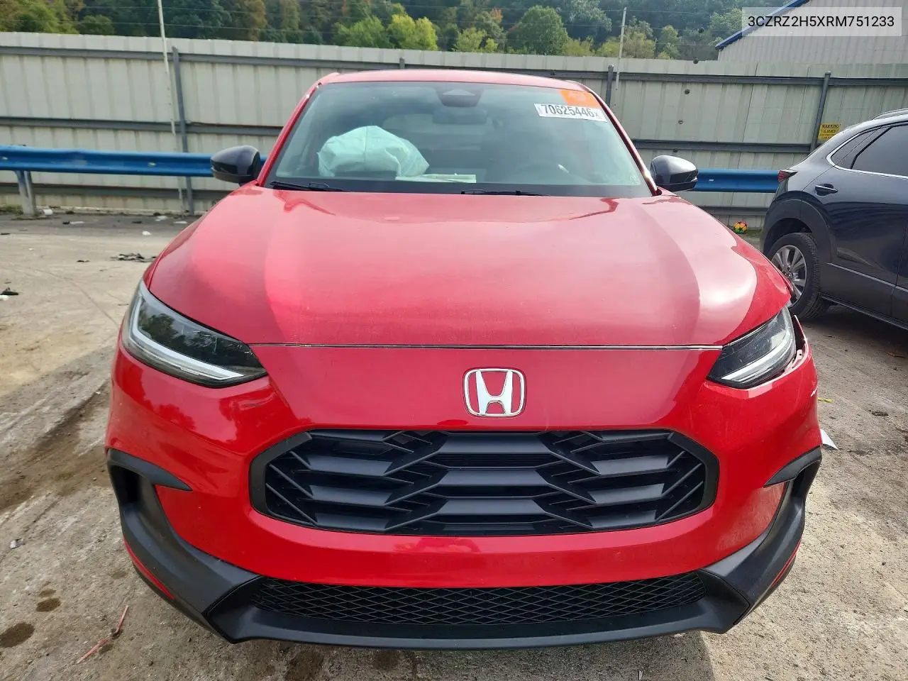 2024 HONDA HR-V VIN 3CZRZ2H5XRM751233 — фото 5