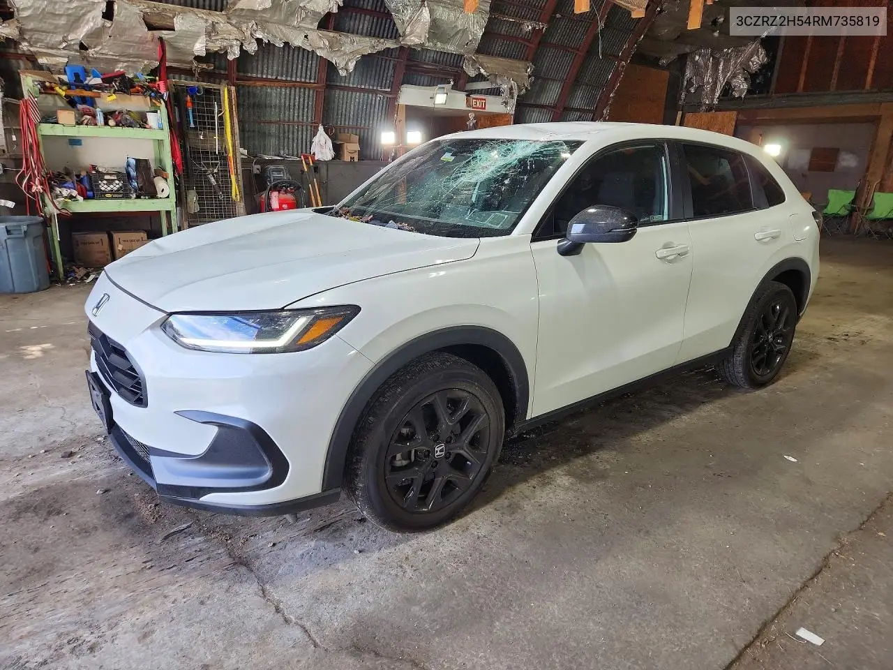 HONDA HR-V 2024, VIN 3CZRZ2H54RM735819