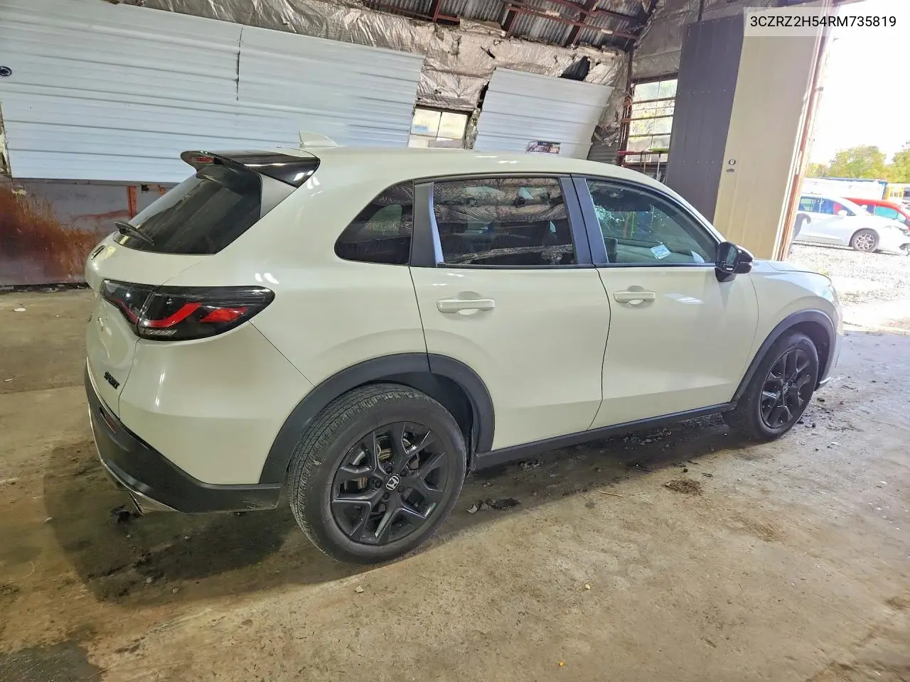 2024 HONDA HR-V VIN 3CZRZ2H54RM735819 — фото 3