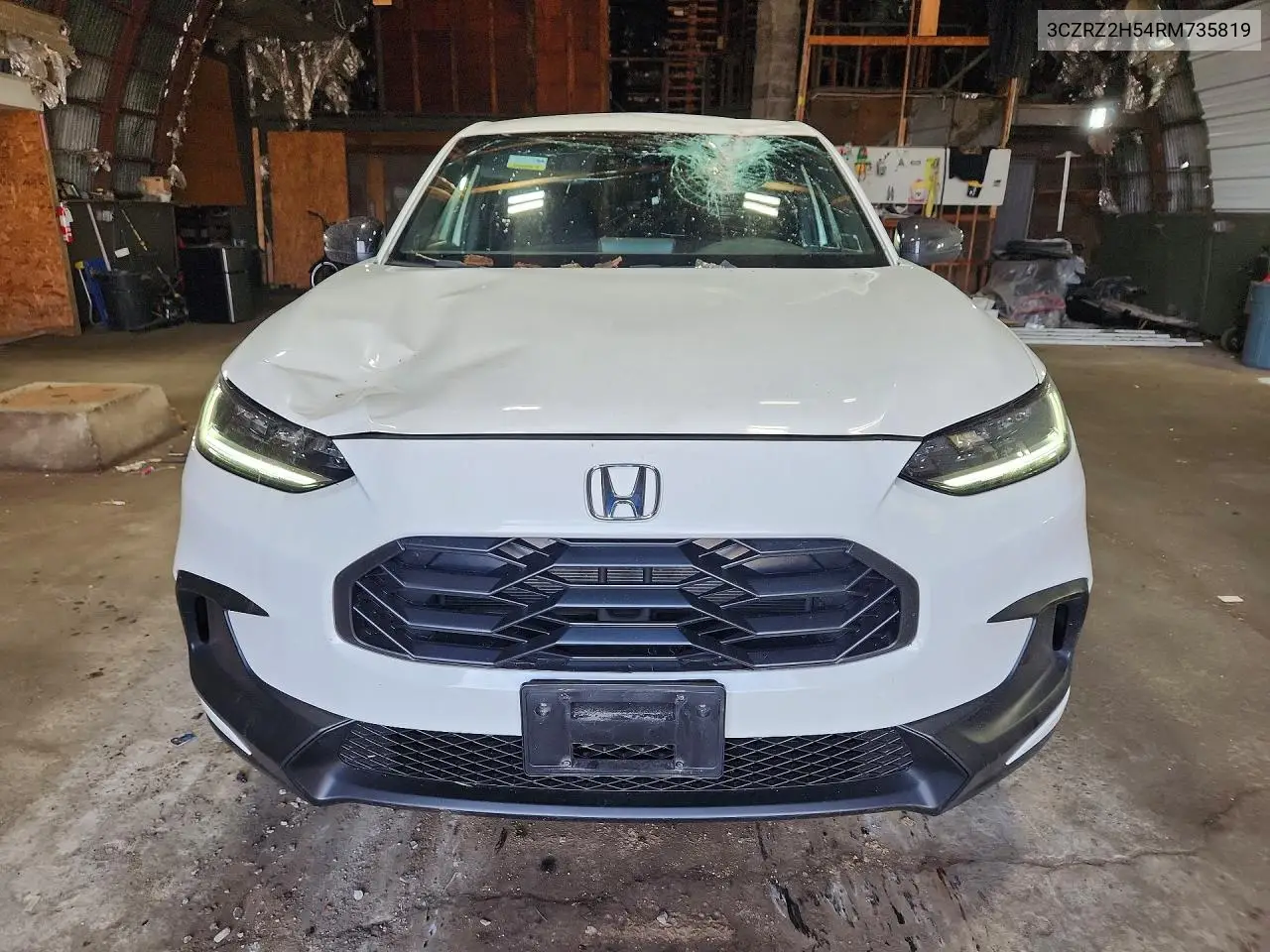 2024 HONDA HR-V VIN 3CZRZ2H54RM735819 — фото 5