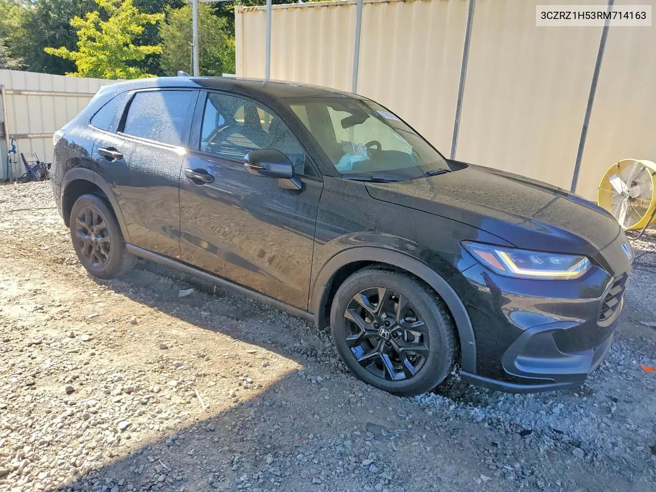 2024 HONDA HR-V VIN 3CZRZ1H53RM714163 — фото 4