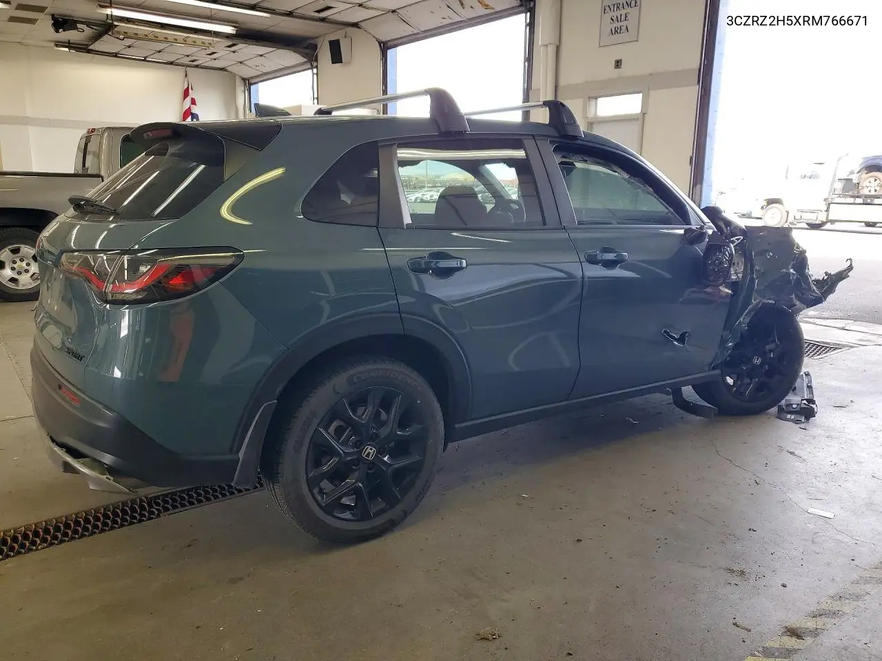 2024 HONDA HR-V VIN 3CZRZ2H5XRM766671 — фото 5