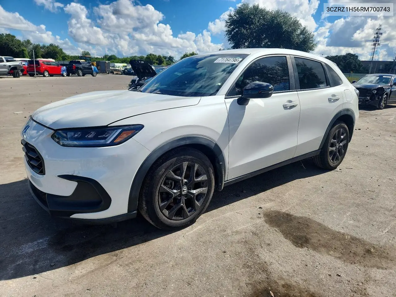 HONDA HR-V 2024, VIN 3CZRZ1H56RM700743